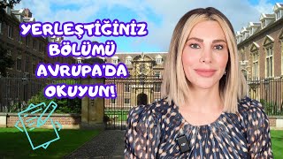 YKSDE YERLEŞTİĞİNİZ BÖLÜMÜ AVRUPA’DA NASIL OKUYABİLİRSİNİZ 🌍 📕 🏫 [upl. by Dyoll695]