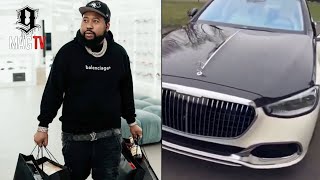 DJ Akademiks Big Boys Meek Mill While Cashing Out On A New Maybach 💰 [upl. by Seftton585]