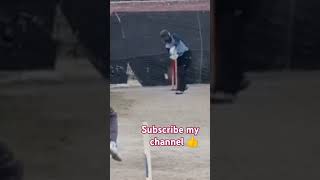 Cricket video practice time vehari stadium u19 district player 🏏 googly ball Wal indiancricketer [upl. by Limbert]