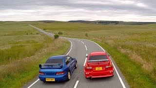 Subaru Impreza 22B vs Mitsubishi Evo VI TME  the final showdown [upl. by Attwood]