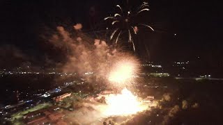 FIREWORKS EXPLOSION at the GriffinSpalding 4th of July fireworks display [upl. by Edelson982]