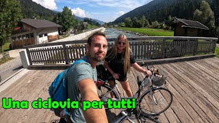 Una pedalata di 40 km in discesa Dobbiaco Lienz [upl. by Artnoed]