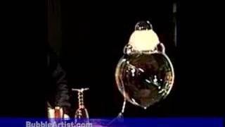 Soap Bubble Art amp Performance Helium Smoke Carousel  Keith Johnson [upl. by Ashien586]