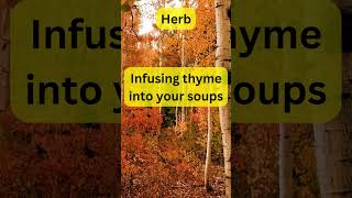 Use thyme to boost your immune system [upl. by Gretel541]