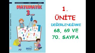 3 SINIF MATEMATİK DERS KİTABI EKOYAY YAYINLARI 1 ÜNİTE DOĞAL SAYILARLA ÜNİTE DEĞERLENDİRME686970 [upl. by Dippold827]