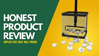 SAPLIZE Fast Golf Ball Picker  Honest Product Review [upl. by Malarkey]