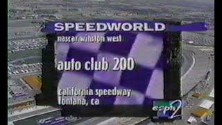 1998 NASCAR Winston West Series Auto Club 200 At California Speedway [upl. by Nahtnanhoj743]