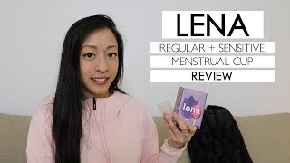 REVIEW  Lena Regular  Sensitive Cup Compared to Diva amp Lunette [upl. by Mongeau]