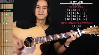 In My Life Guitar Cover The Beatles 🎸Tabs  Chords [upl. by Shela]