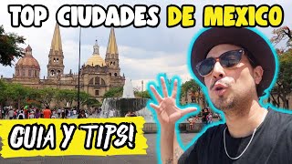 5 Ciudades IMPERDIBLES de MÉXICO 🤠🇲🇽 Te Sorprenderán ✅ [upl. by Cassius968]