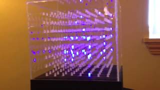 8x8x8 LED Cube with Arduino with Code [upl. by Fabien]