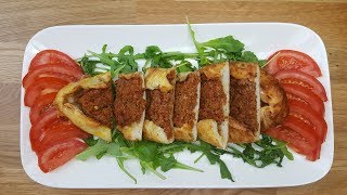 Kıymalı Pide  Rezept Türkische Pide mit Hackfleischfüllung  Glutenfrei  MomisKitchende [upl. by Ainna]