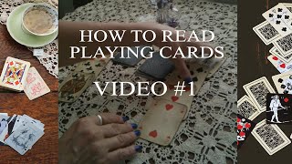 How to Read Playing Cards  Video 1  What You Will Need [upl. by Zeralda773]