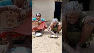 Village poor old grandma cooking Fishcurry Tribe people cooking [upl. by On312]