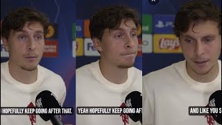 Victor lindelof interview after Man United defeat  Bayern vs Man United 43 [upl. by Gaeta]