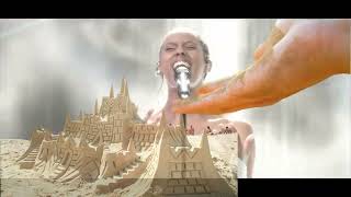 SAND Denmarks ESC performance elevated by Poland movie maker graphics  eurovision 2024 meme [upl. by Goldia]