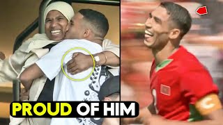 Hakimi Scores for Morocco Against USA amp Made Proud Moment for His Mom  Football News [upl. by Negam431]