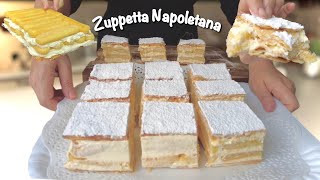 ZUPPETTA NAPOLETANA veloce con Pasta sfoglia Savoiardi e Crema 🍰 [upl. by Nitsugua]