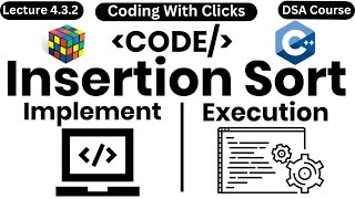 insertion sort  insertion sort c  insertion sort in data structure  insertion sort in c [upl. by Wertheimer991]