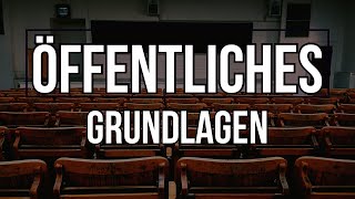 Hehenberger Rechtskurse GRATIS  Öffentliches Recht  Grundlagen [upl. by Anipsed444]