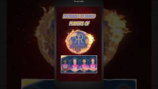 RR Probable Retain Players For IPL 2025  IPL 2025 Retention  KKR  cricket ipl rajasthanroyals [upl. by Apurk]