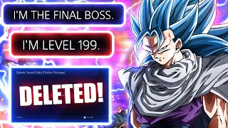 OVERPOWERED LEVEL 199 Modder Said Hes The Final Boss So I Made Him Delete His Xenoverse Save Data [upl. by Veronica357]