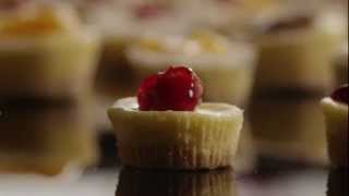 How to Make Mini Cheesecakes  Allrecipescom [upl. by Loftus]