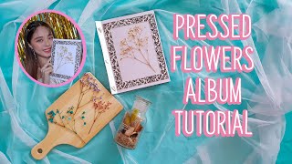 DIY album for pressed flowers [upl. by Ssegrub478]