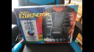 Aura Interactor Unboxing Plus Trying TETRIS Effect on Quest [upl. by Pentha]