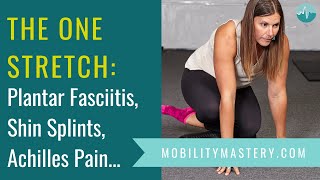 How to Relieve Plantar Fasciitis Shin Splints Achilles Pain and Compartment Syndrome [upl. by Annadiane]