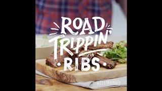 Hellmanns amp DJ BBQ Road Trippin Ribs Recipe grilltopia [upl. by Cassey]