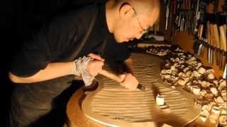 How to make Double bass by Tetsu Suzuki コントラバスの作り方。 [upl. by Atin378]