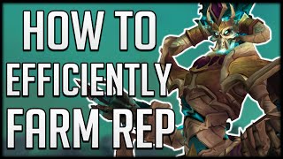 GET REPUTATION FAST amp EASY  How to Farm Shadowlands Rep [upl. by Noslen]