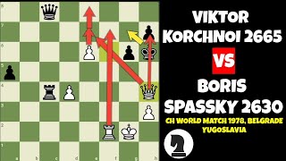 Boris Spassky vs Viktor Korchnoi  Ch World Match 1978 Belgrade Yugoslavia km 2024 [upl. by Felipe666]