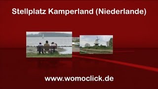 Wohnmobil  Stellplatz Camperpark Zeeland Kamperland Niederlande  womoclickde [upl. by Marguerita]