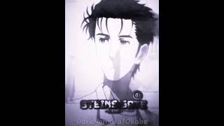 SteinsGate vs SteinsGate 0  Writing comparison  Steinsgate steinsgate0 anime ayanokoji [upl. by Ael]