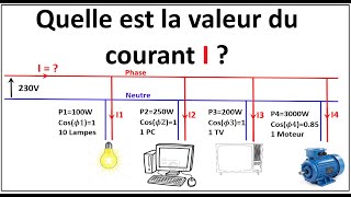 Bilan des puissances  Exercice 1 Installations électriques [upl. by Mis956]