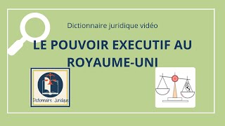 POUVOIR EXÉCUTIF AU ROYAUMEUNI 🇬🇧 🔤 CRFPA [upl. by Pippas134]