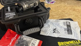 Sionyx aurora black unboxing Plus some other stuff from brownells [upl. by Anirahc877]