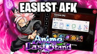 HOW TO EASILY AFK NEW CENTRAL CITY RAID AND OBTAN GOKU BLACK IN ANIME LAST STAND [upl. by Salisbury705]