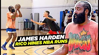 James Harden Scottie Barnes amp Pascal Siakam at Rico Hines NBA Runs Legendary UCLA Runs Are Back [upl. by Ecinrahs486]