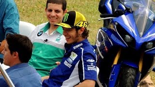 Valentino Rossi no Brasil  Cafú  Alex Barros  Leandro Mello HD [upl. by Cirdla]