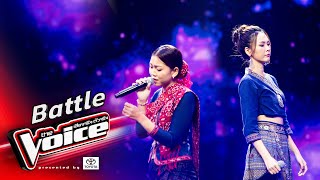 เก๋ VS น้ำ  นานเท่าไรก็รอ  Battle  The Voice Thailand 2024  10 Nov 2024 [upl. by Septima]