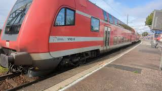 Bahnverkehr in Großenhain Cottbuser Bahnhof und Priestewitz [upl. by Gearard]