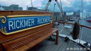 Rickmer Rickmers Museum Ship amp Hamburg Harbor Tour [upl. by Zanas]