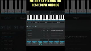 Finding Chords to Match a Melody with Scaler 2 scaler2 musiccomposition chordprogression shorts [upl. by Un]