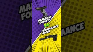 ADU RATE FOR FIRE MARKSMAN FOREGRIP VS PERFORMANCE STOCK yhff freefire [upl. by Merril]