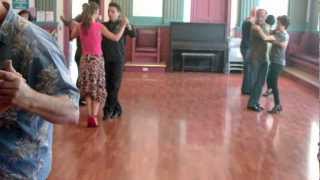 Molinete Exercises Argentine Tango Class wwwtangonationcom 10302011 [upl. by Sapers565]