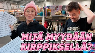 VIEDÄÄN KIRPPIKSELLE TAVARAA MYYNTIIN [upl. by Nilpik302]