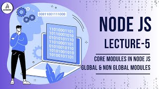 Core Modules in Nodejs Global vs NonGlobal Modules Explained  Lecture 5 [upl. by Ardnek]